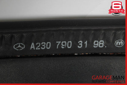 03-12 Mercedes R230 SL500 SL550 Rear Back Window Windshield Glass Panel Clear