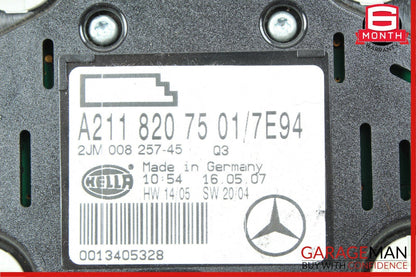 06-11 Mercedes W219 CLS550 Rear Overhead Dome Light Reading Map 2118207501 OEM