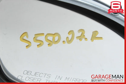 07-09 Mercedes W221 S550 Front Right Side Mirror Door Rear View Grey OEM