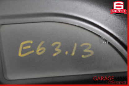 10-16 Mercedes W212 E350 E63 AMG Sedan Rear Trunk Lid Deck Shell Panel Black OEM