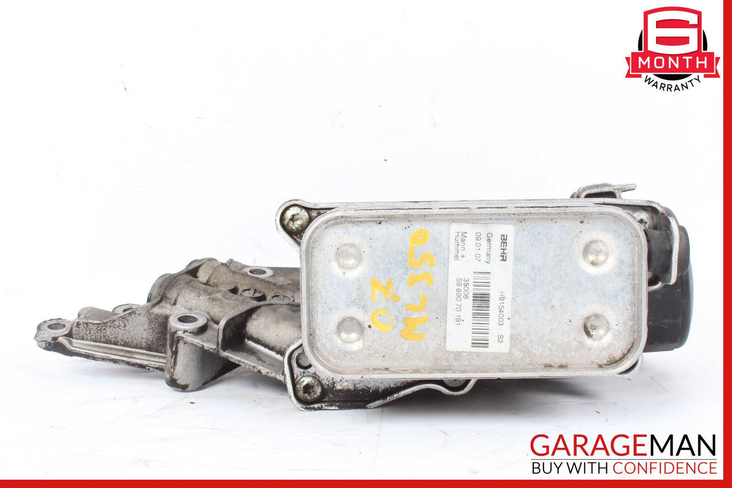 05-13 Mercedes X204 GLK350 E350 M272 Oil Filter Cooler Housing 2721800410 OEM