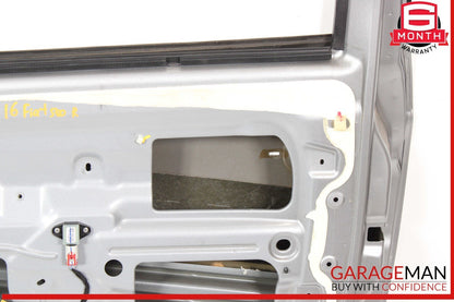 12-17 Fiat 500 Front Right Passenger Side Door Shell Panel Silver OEM