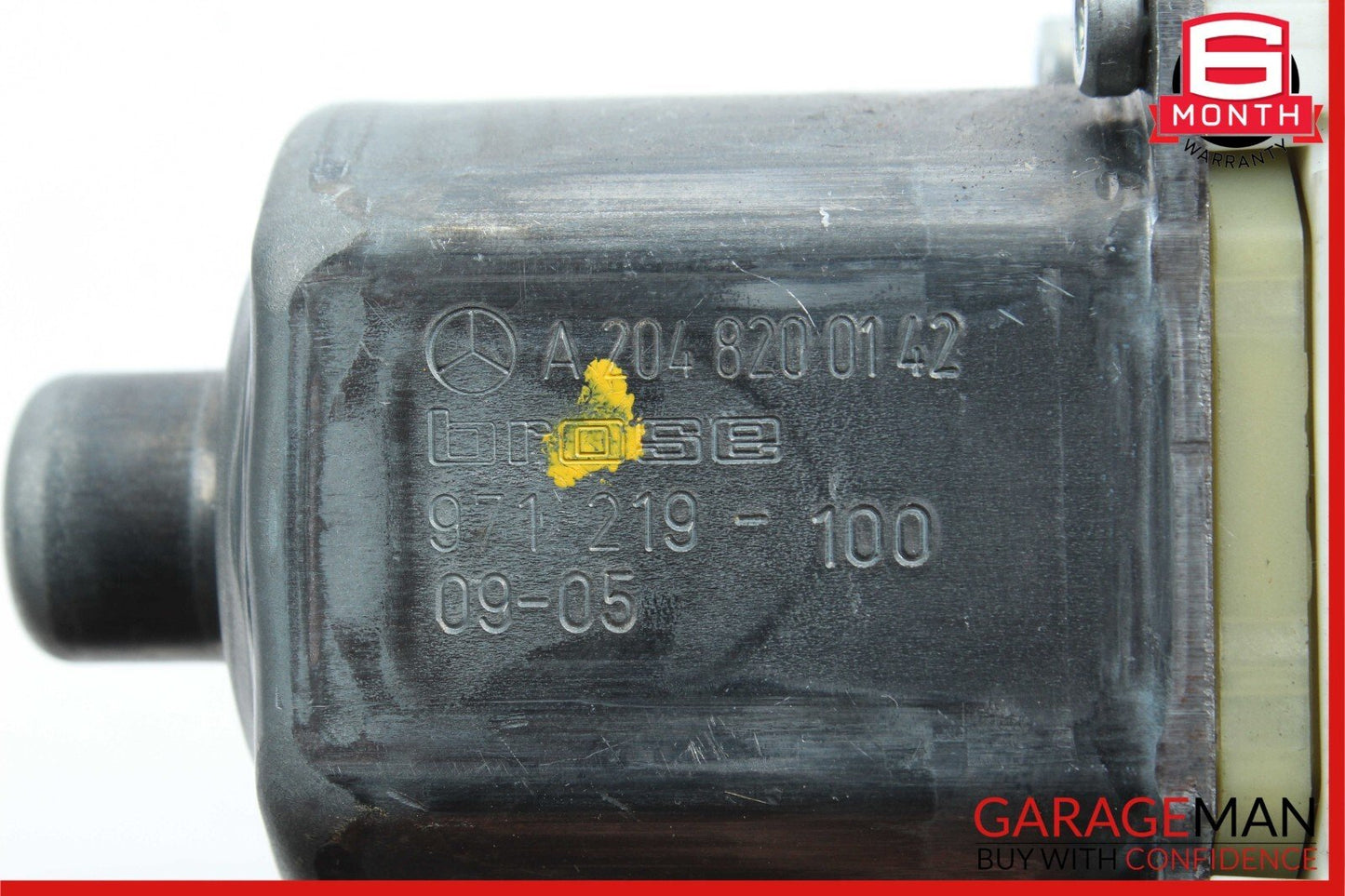 10-14 Mercedes W212 E550 C350 Front Left Driver Side Door Window Regulator Motor
