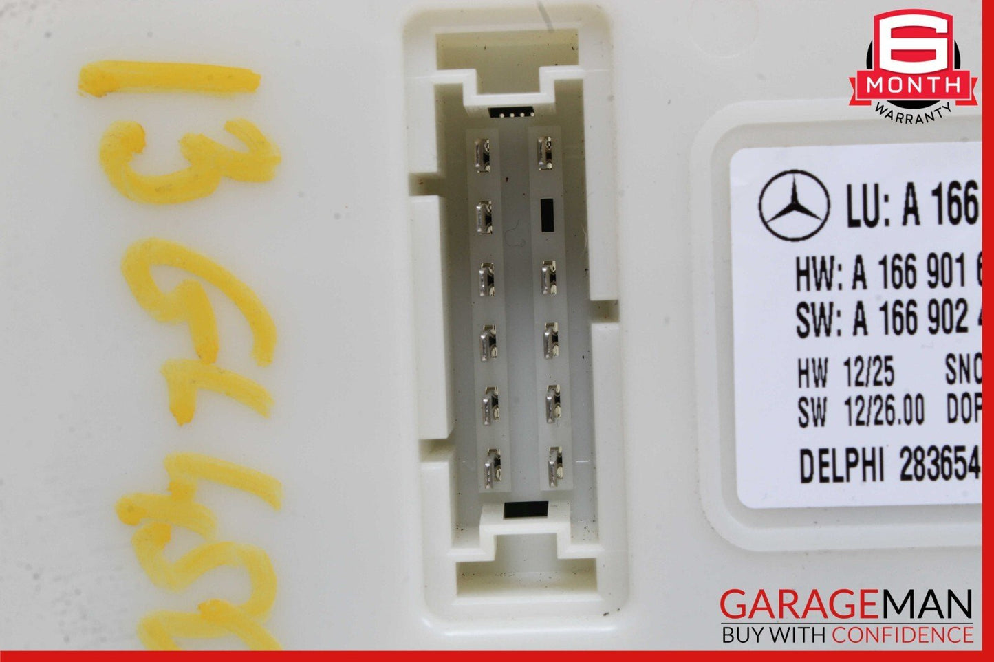 13-19 Mercedes X166 GL450 GLS550 Rear Relay Fuse Box SAM Module 1669003408 OEM