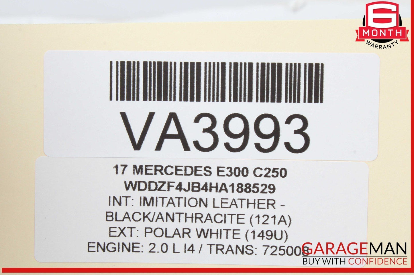 17-19 Mercedes W213 E300 E400 Rear Left Side Door Control Module Unit OEM