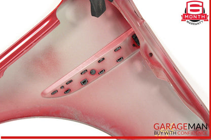 16-23 Jaguar XF Front Right Passenger Side Fender Panel Assembly Red OEM