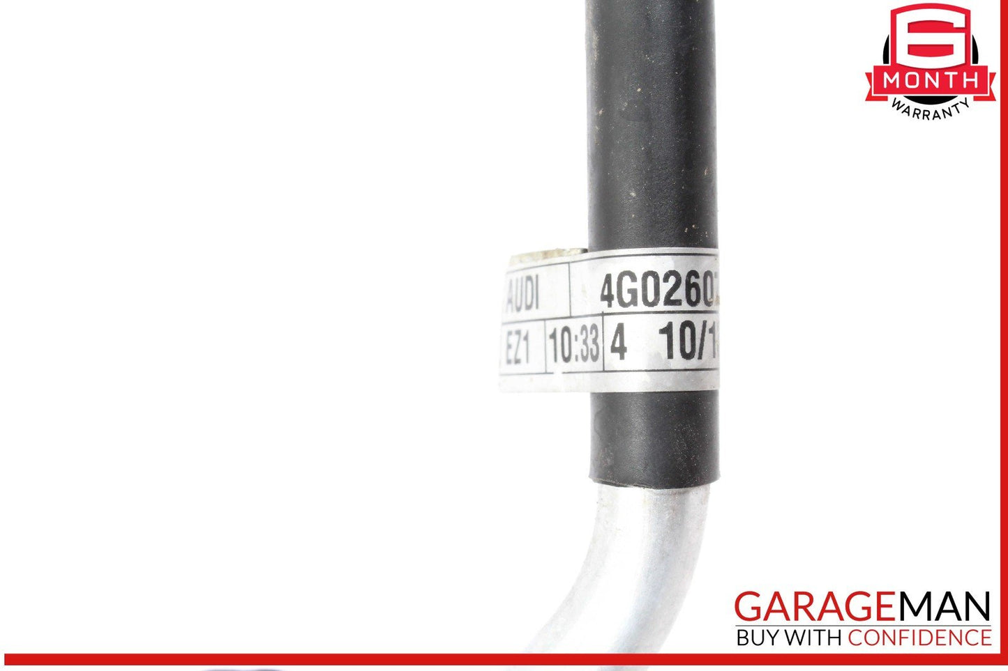 12-15 Audi A6 A/C AC Air Conditioning Hose Line Pipe OEM