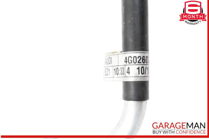 12-15 Audi A6 A/C AC Air Conditioning Hose Line Pipe OEM