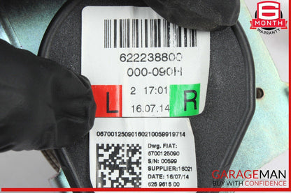 14-17 Maserati Quattroporte S Rear Left or Right Side Seat Belt Beige OEM
