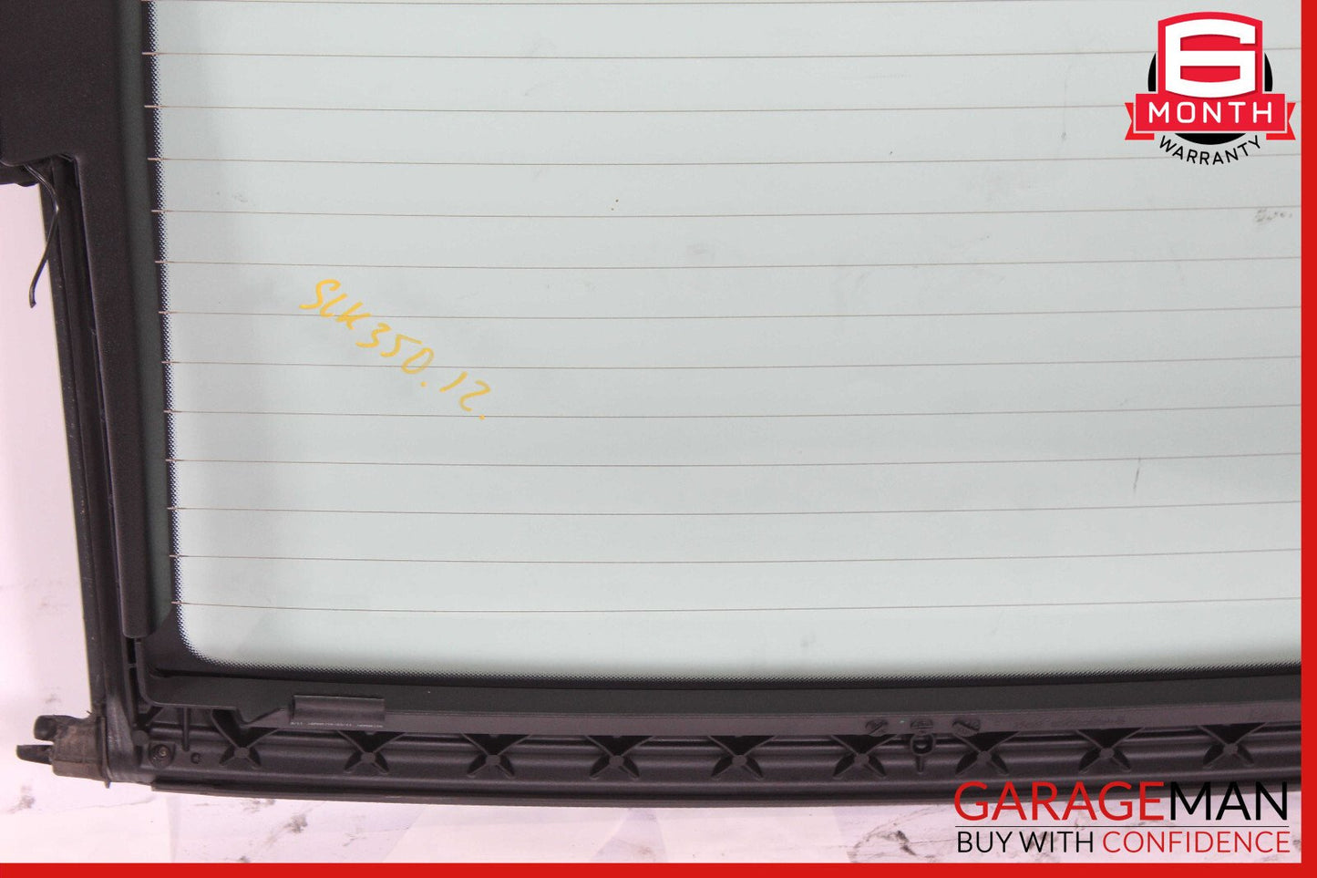 12-20 Mercedes R172 SLK250 SLC300 Rear Back Windshield Glass Panel Assembly