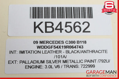 08-14 Mercedes W204 C300 C350 Rear Left Side Door Control Module 2048702326 OEM