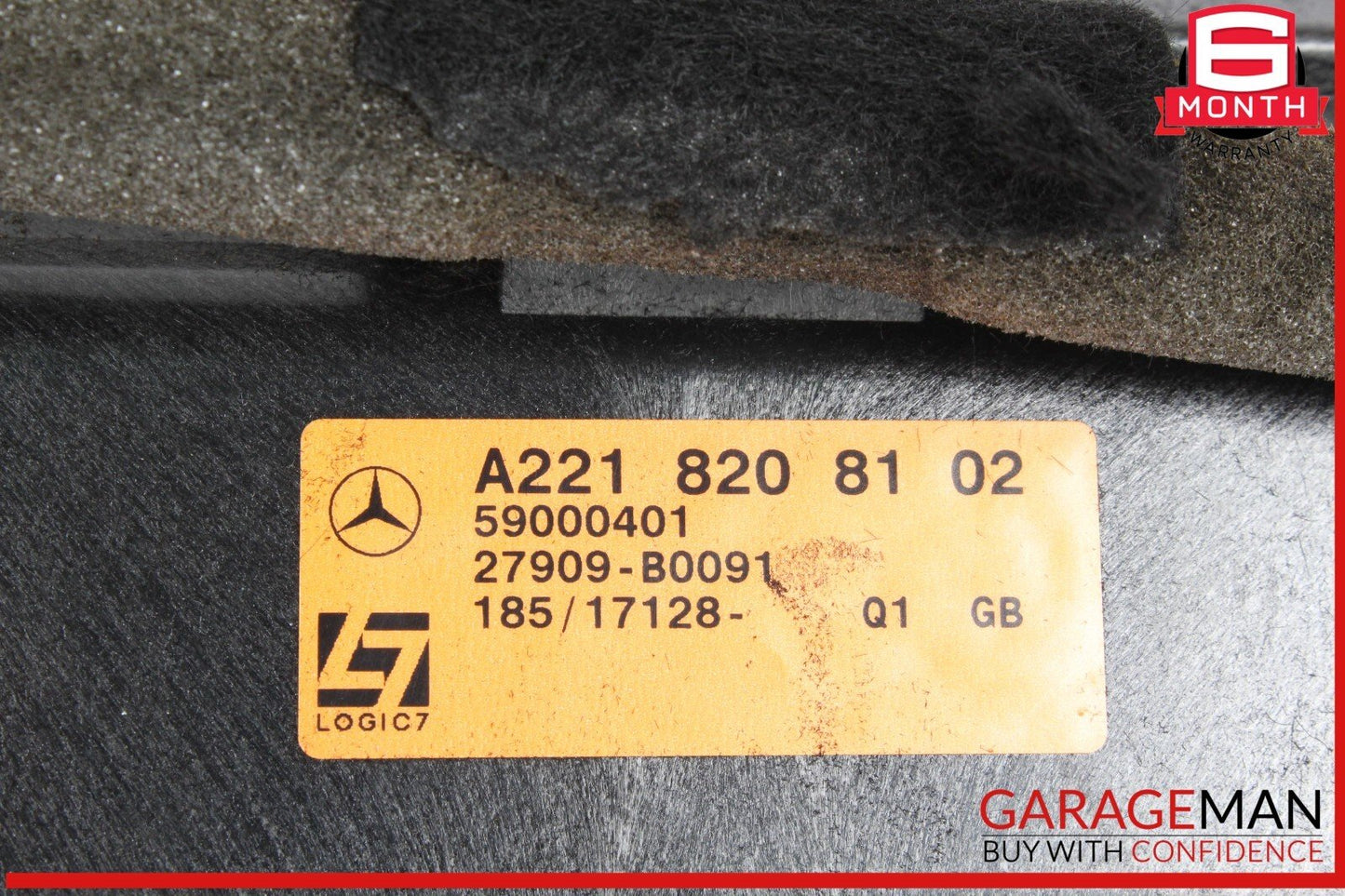10-14 Mercedes W221 S400 Hybrid Subwoofer Sub Woofer Speaker 2218208102 OEM
