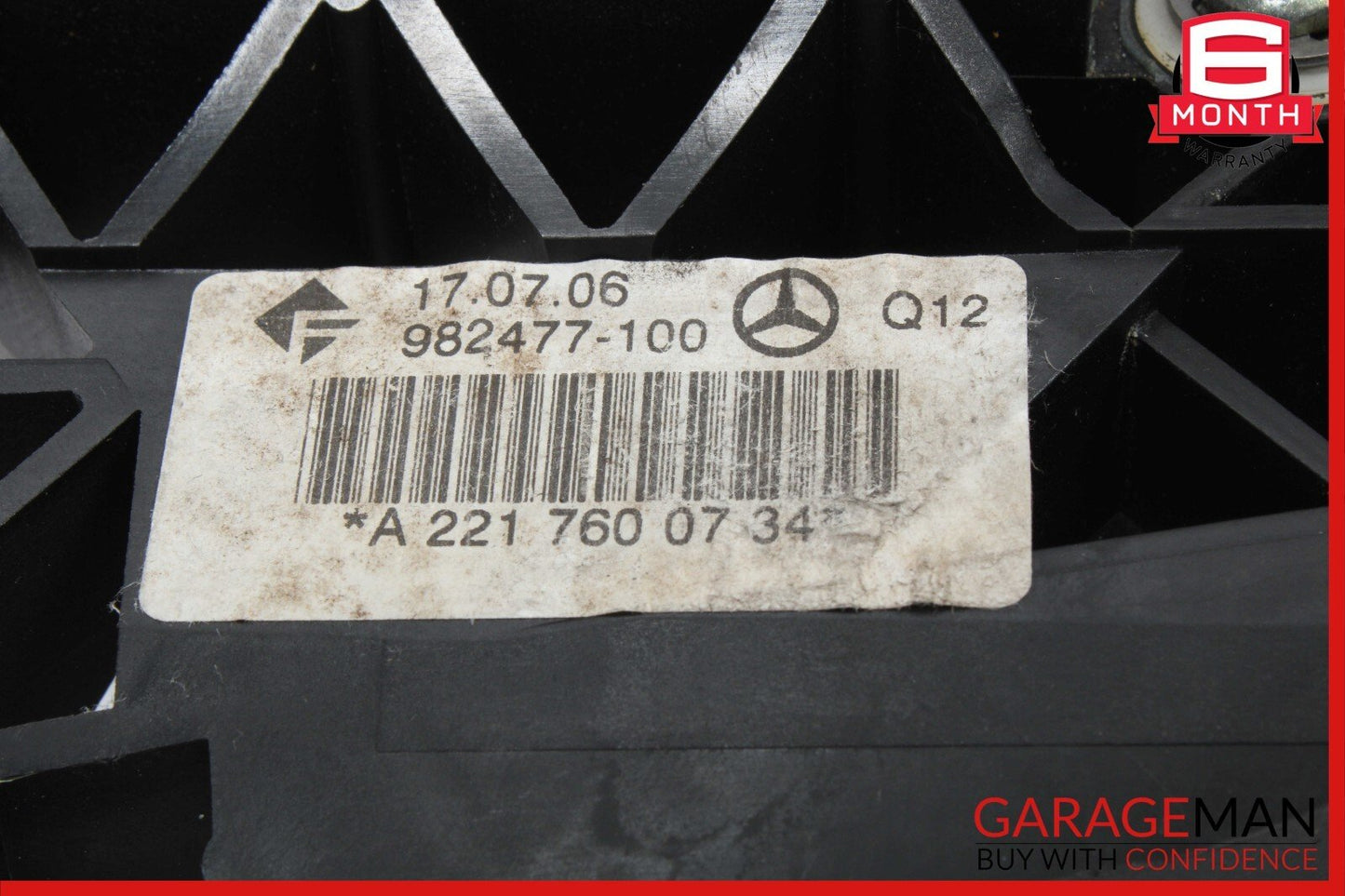 07-13 Mercedes W221 S550 Rear Left Driver Side Exterior Door Handle Keyless Go