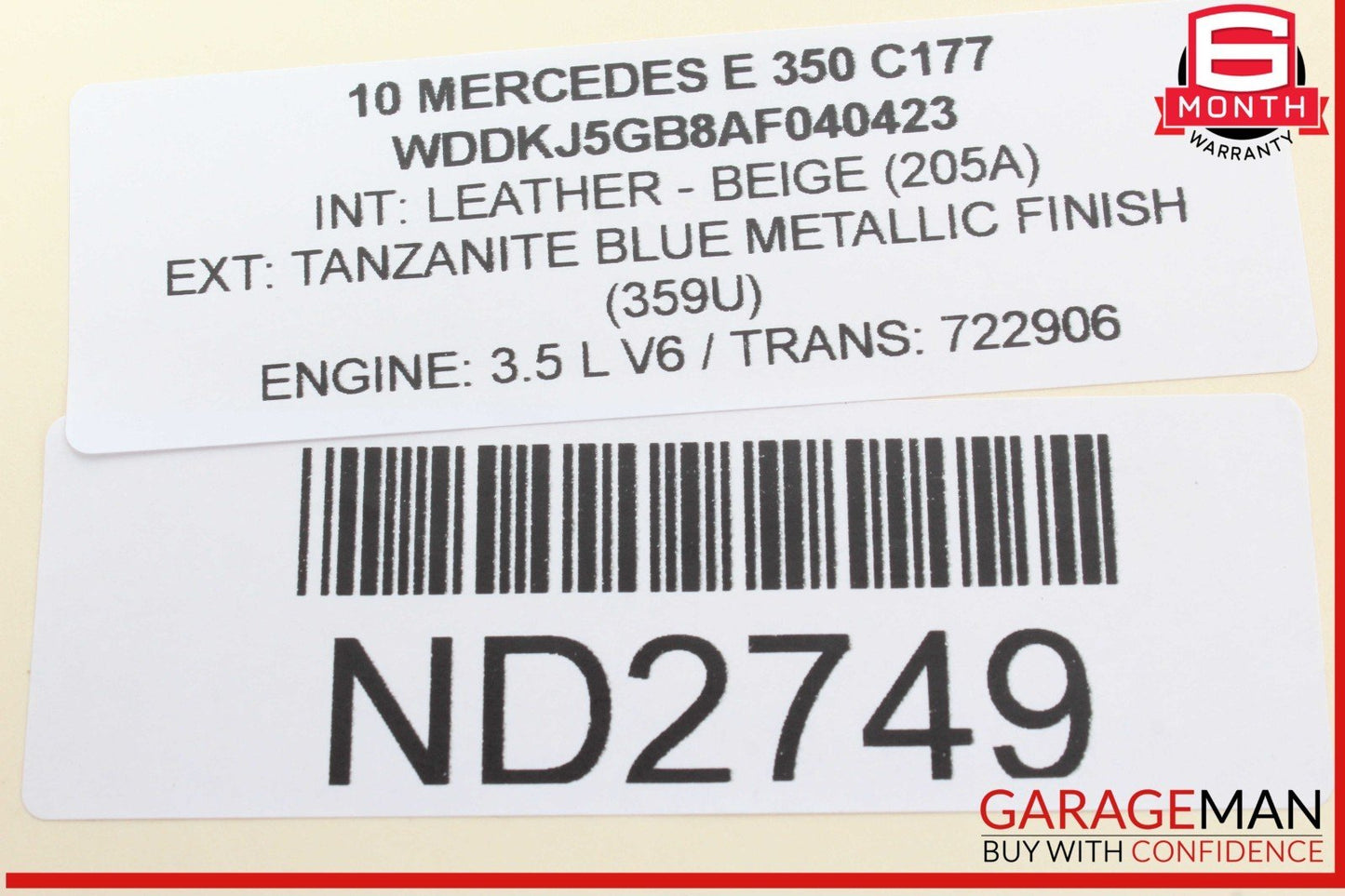 10-13 Mercedes W207 E350 Front Left Dash AC A/C Air Vent Trim Grille Cover OEM