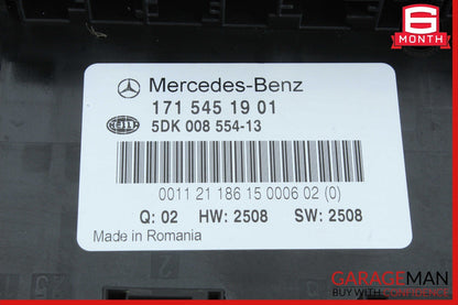 05-11 Mercedes R171 SLK300 Rear SAM Module Relay Fuse Box Assembly OEM