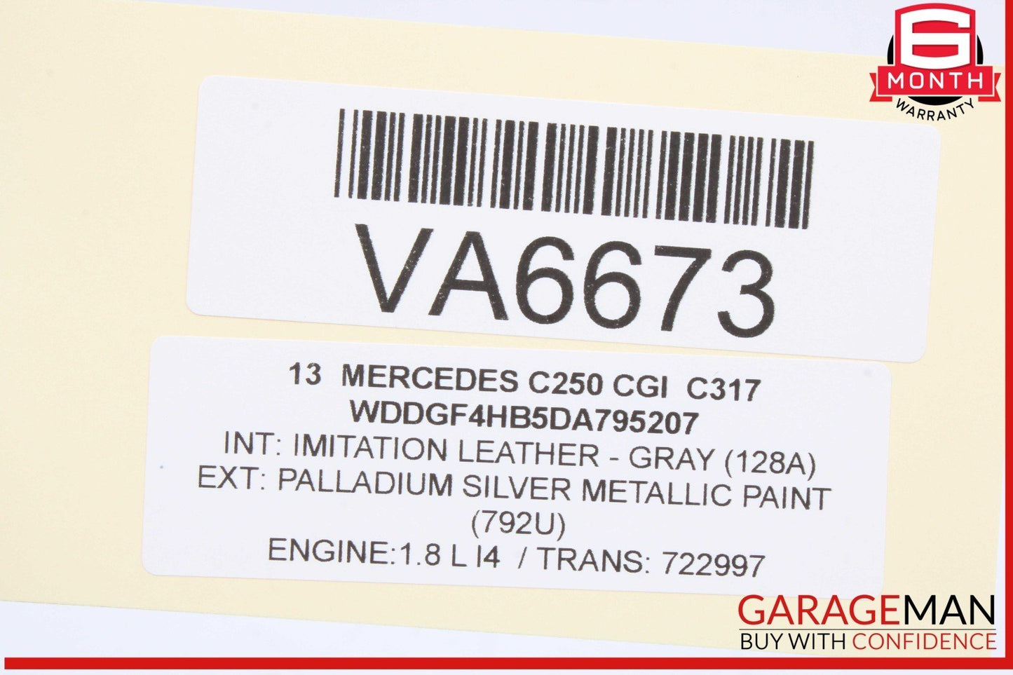 10-15 Mercedes W204 C250 CGI C300 Keyless Go Entry Control Module 1729006206 OEM