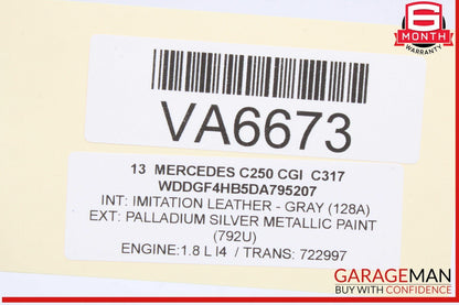 10-15 Mercedes W204 C250 CGI C300 Keyless Go Entry Control Module 1729006206 OEM
