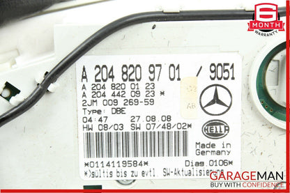 08-11 Mercedes W204 C350 Overhead Dome Light Lamp 2048209701 OEM