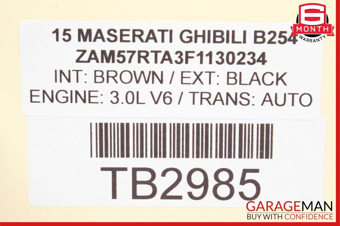 14-17 Maserati Ghibli Center Dash Display Bezel Frame Air Vent Grille Trim Cover