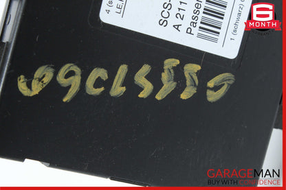 03-12 Mercedes W219 CLS550 GL450 Under Seat Control Module Front Right Side OEM
