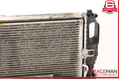 06-09 Mercedes W211 E350 Engine Motor Cooling Radiator A/C Condenser Assembly