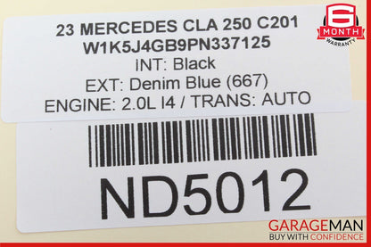 20-25 Mercedes W118 CLA250 GLB250 Center Console Dual USB-C Aux Jack Media Port
