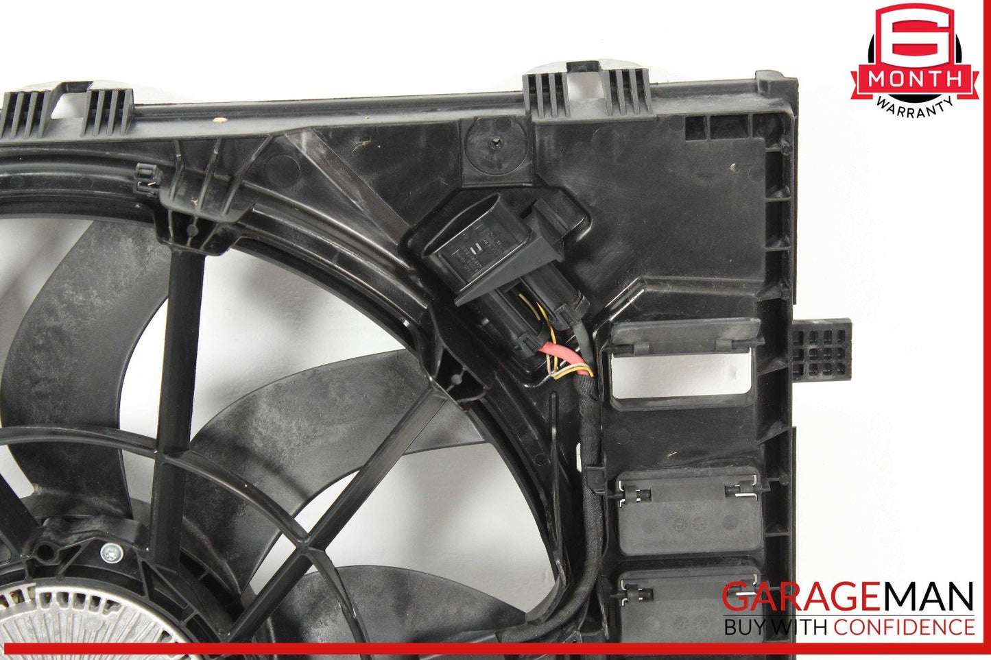 11-18 Porsche Cayenne 958 Engine Cooling Fan Motor Assembly 7P0121207A OEM