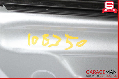 10-16 Mercedes W212 E400 E350 Sedan Rear Left Driver Side Door Shell Silver OEM