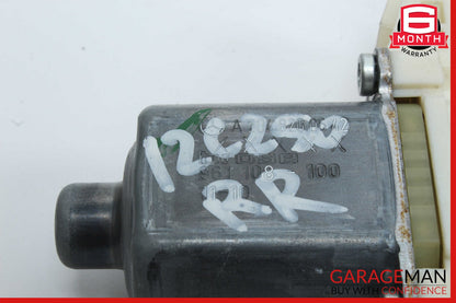 08-16 Mercedes W204 C250 GLK350 Rear Right Door Window Regulator Motor OEM