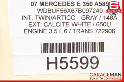 03-09 Mercedes CLS500 E350 E55 AMG Hazard Light Door Lock Control Switch Module