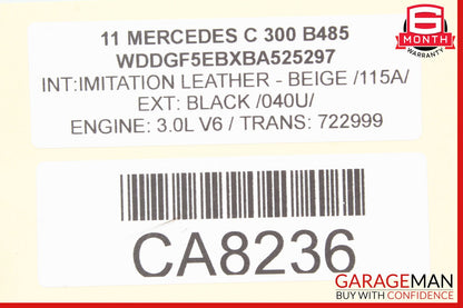 08-17 Mercedes C250 SLK250 E400 Front Left Driver Side Lower Control Arm RWD