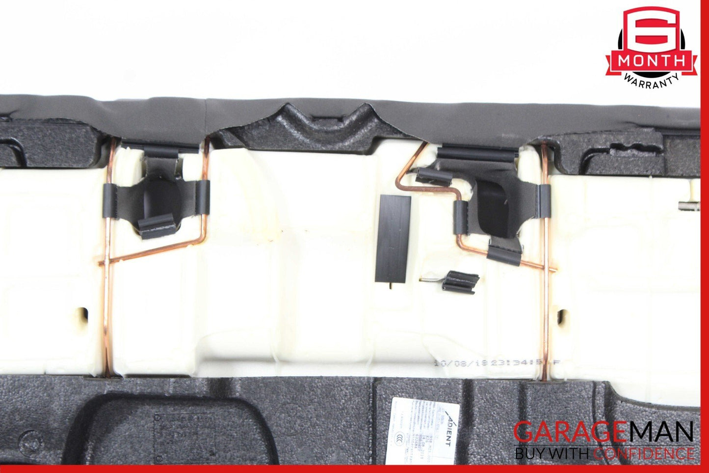 15-18 Porsche Macan Rear Lower Bottom Seat Cushion Bench Grey OEM
