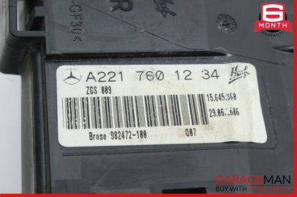 07-13 Mercedes W221 S400 S550 Front Right Side Exterior Door Handle Black OEM