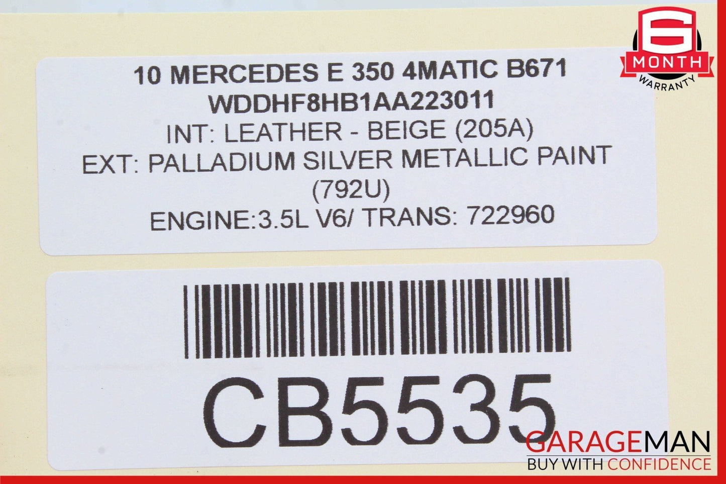 10-11 Mercedes W212 E350 E550 Rear Fuse Relay Junction Box SAM Module Assy OEM