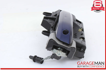 17-24 Audi S5 A5 RS5 Front Left Driver Side Exterior Door Handle Blue OEM