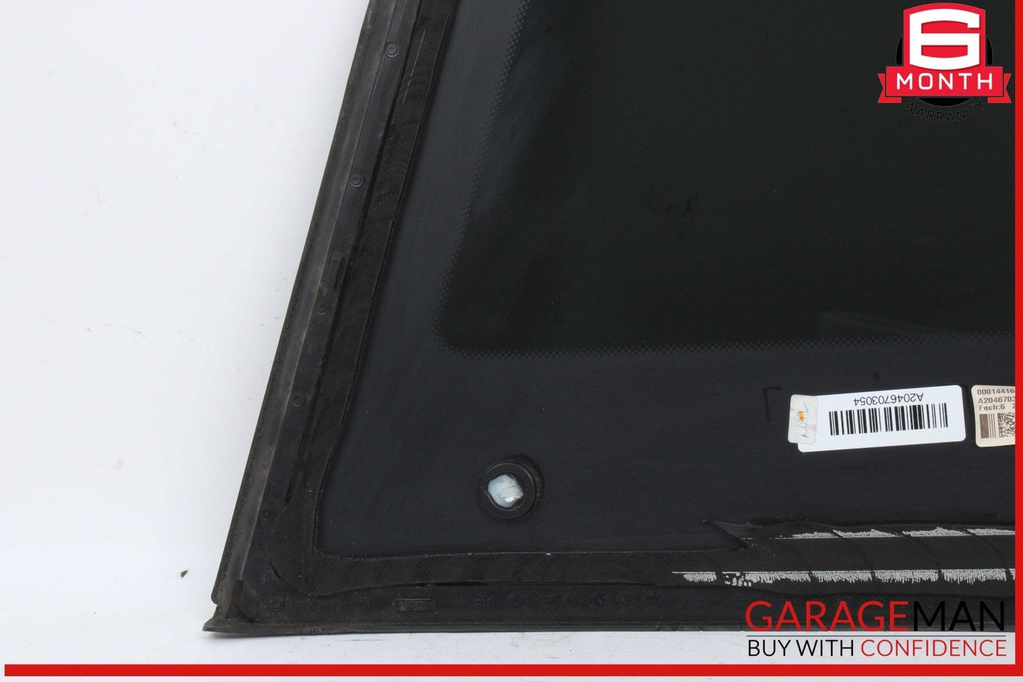 10-15 Mercedes X204 GLK350 4MATIC Rear Right Side Quarter Window Glass OEM