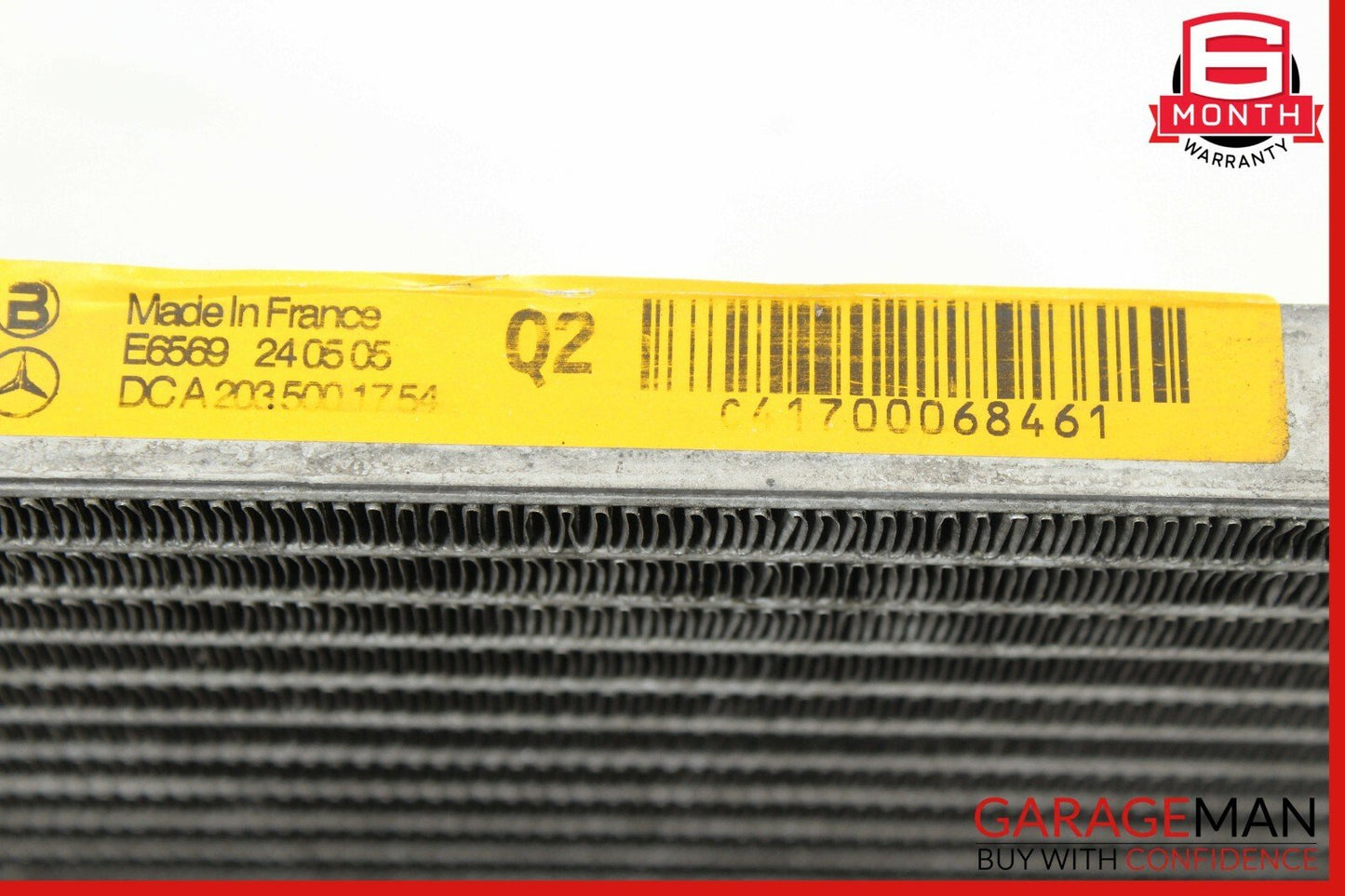 05-06 Mercedes R171 SLK280 SLK350 Engine AC A/C Condenser 2035001754 OEM
