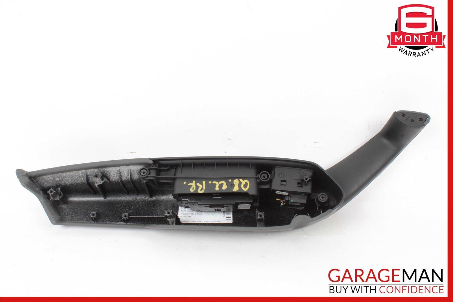 19-22 AUDI Q8 REAR RIGHT SIDE ARMREST LEATHER BLACK 4M8867364