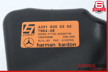 06-13 Mercedes W251 R350 R500 Rear Left Driver Side Quarter Sound Audio Speaker