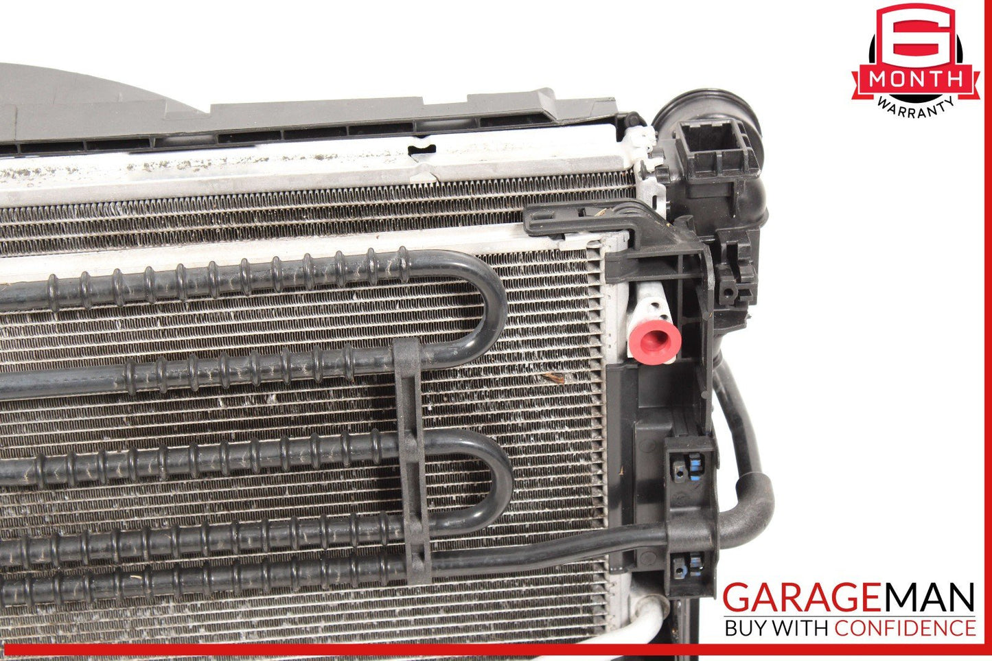 12-15 Mercedes W204 C250 Engine Motor Cooling Radiator A/C AC Condenser Assembly
