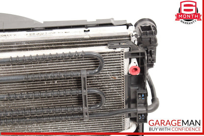 12-15 Mercedes W204 C250 Engine Motor Cooling Radiator A/C AC Condenser Assembly