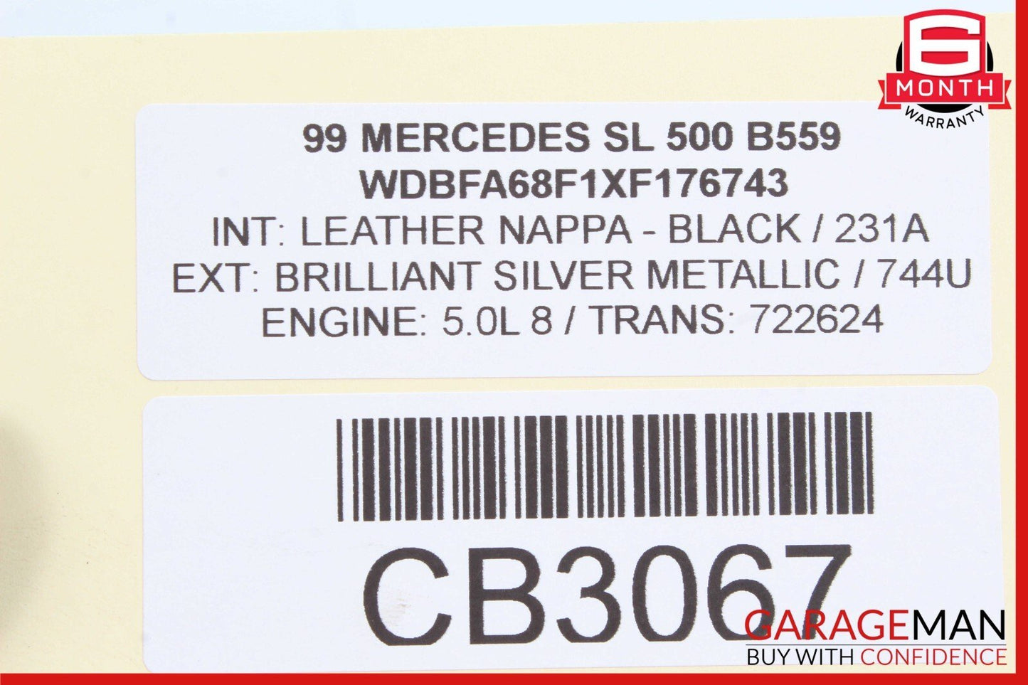 90-02 Mercedes R129 500SL SL500 Rear Left / Right Suspension Lower Control Arm