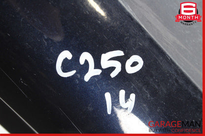 08-14 Mercedes W204 C250 C300 AMG Sport Right Side Skirt Rocker Panel Cover Blue