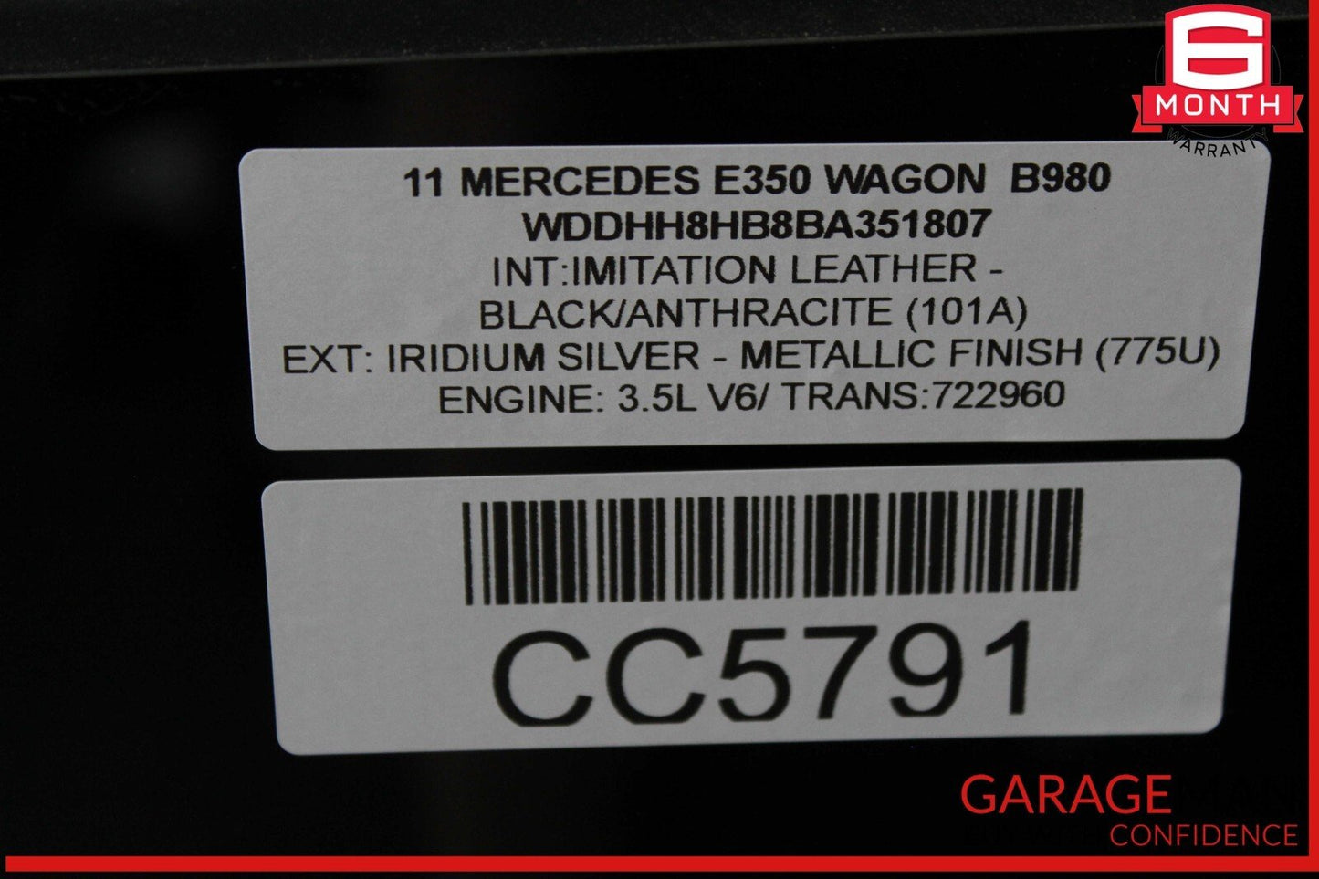 10-16 Mercedes W212 E350 E400 Wagon Panoramic Sunroof Sun Roof Glass OEM