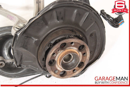 12-14 Mercedes W204 C250 Rear Left Side Spindle Knuckle Hub Assembly