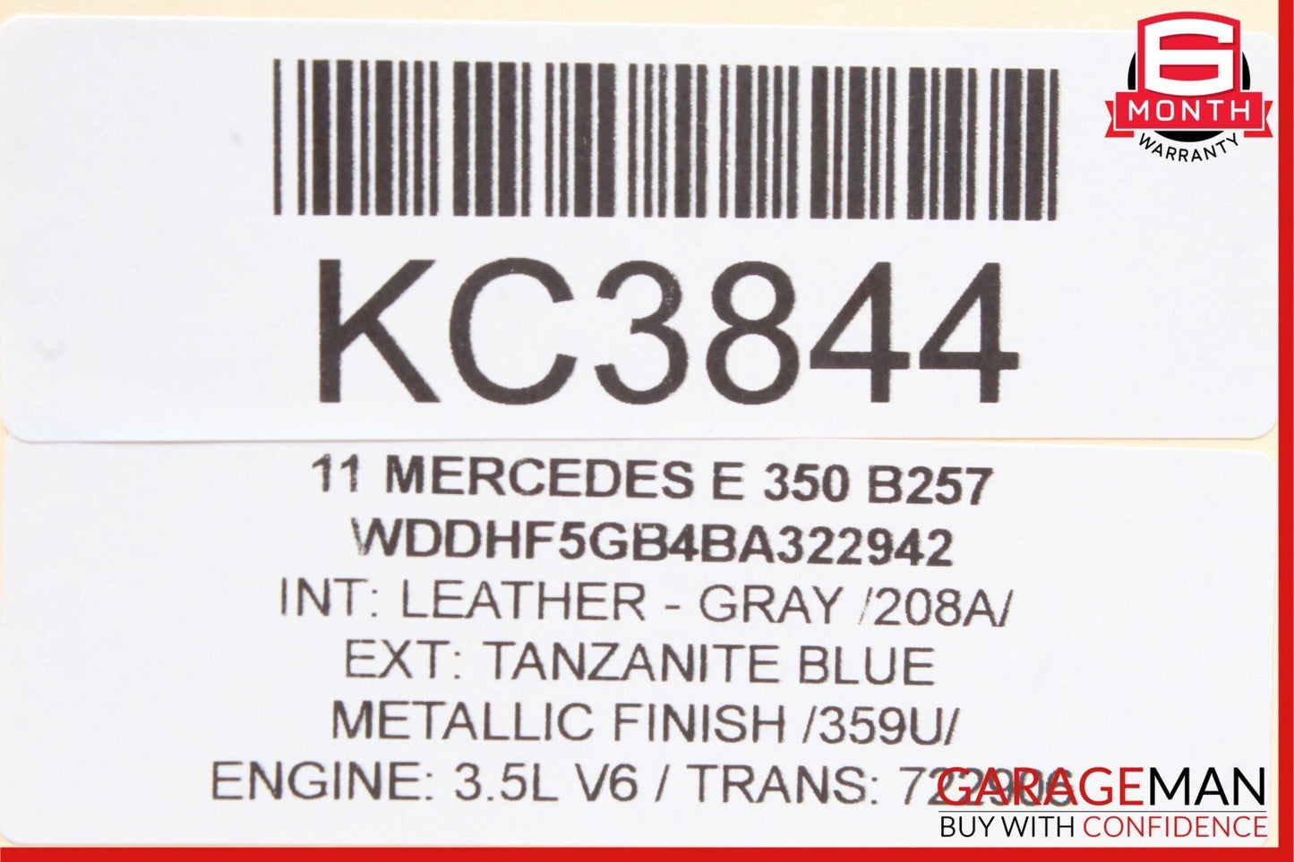 08-14 Mercedes W212 E350 C250 Front Left Driver Side Door Control Module OEM