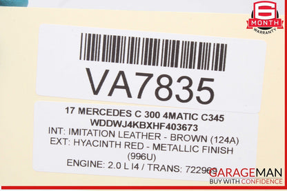 15-20 Mercedes W205 C300 4MATIC Left Side Dash Air A/C Vent 2058301154 OEM