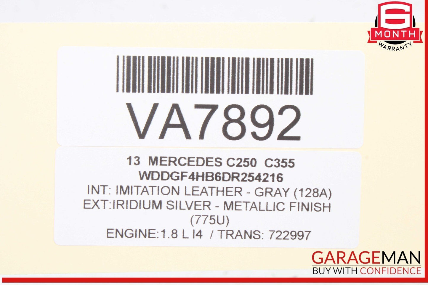 12-14 Mercedes W204 C250 C300 C350 Dash AC A/C Air Vent Grill Right Side OEM