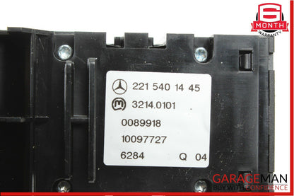 07-13 Mercedes W221 S550 Electronic Park Parking Switch Control Button Module
