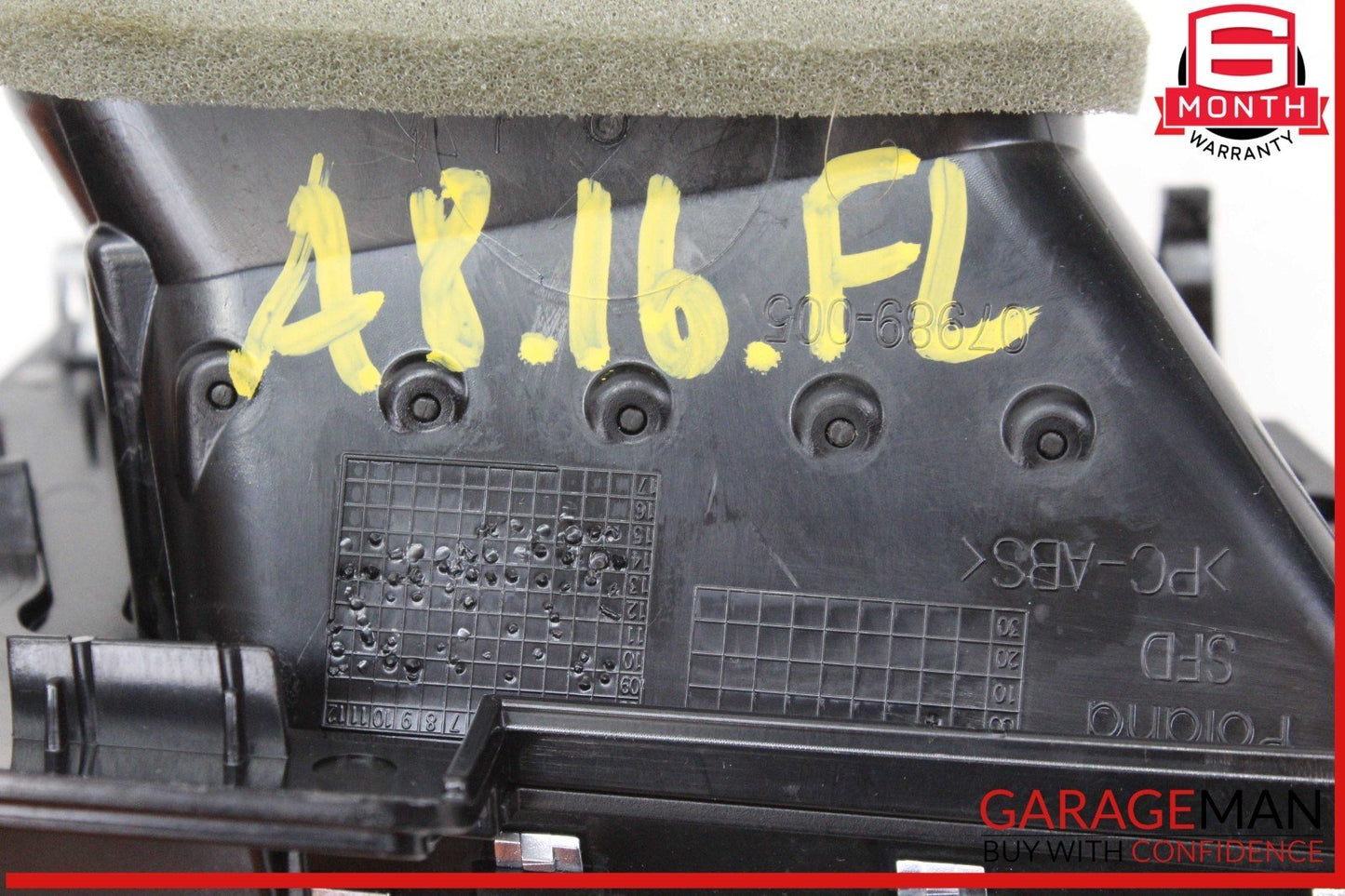 11-18 Audi A8 Left Dashboard A/C AC Air Vent Grille 4H1820901C Genuine